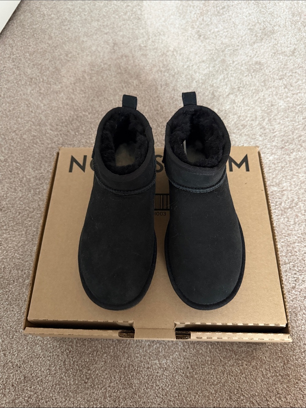 UGG Black Ankle Booties